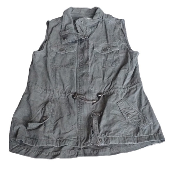 Ashley Utility Zipper Vest - Picture 1 of 11